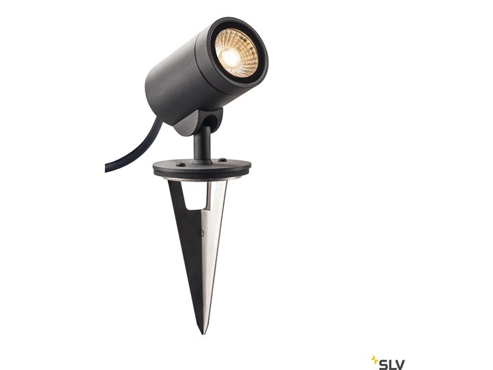 HELIA, reflektor, LED, 3000K, 35°, antracyt, IP55 Lampa LED Kategoria Lampy ogrodowe