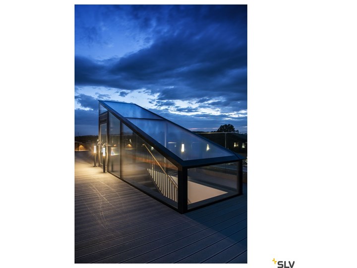 APONI 90, lampa stojąca, LED, 3000K, antracyt, IP65 Lampa LED Kinkiet ogrodowy Kategoria Lampy ogrodowe
