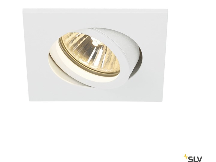 NEW TRIA 68 square, lampa sufitowa wpuszczana, QPAR51, kolor biały, 50W Oprawa halogenowa Oprawa wpuszczana Kwadratowe Oprawa stropowa Kategoria Oprawy oświetleniowe