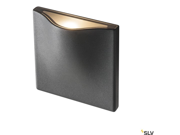 VILUA S WL, lampa ścienna natynkowa,, kolor antracytowy, 3000K, IP54, 100°, 405lm Kolor Czarny Kinkiet ogrodowy Lampa LED Kategoria Lampy ogrodowe