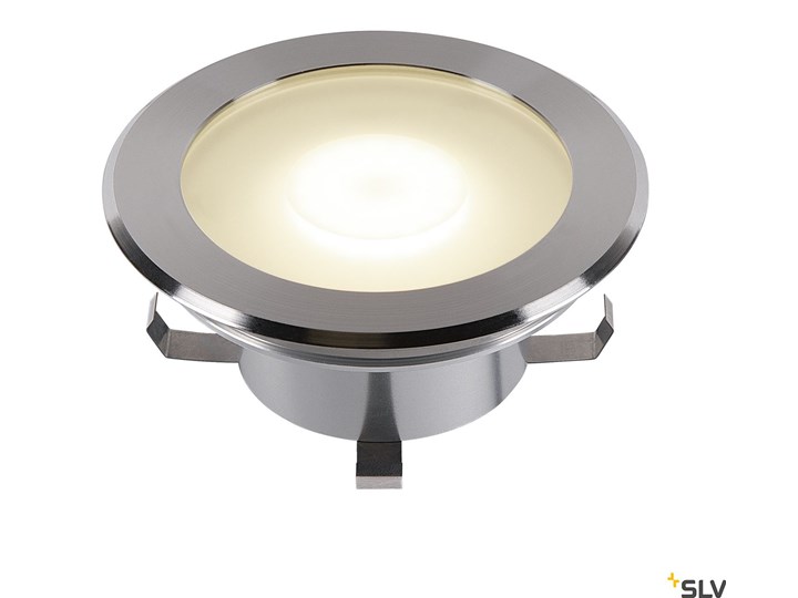 DASAR FLAT 120 EL, lampa podłogowa do wbudowania ze stali nierdzewnej 7W 3000 K Kategoria Lampy ogrodowe Kolor Szary