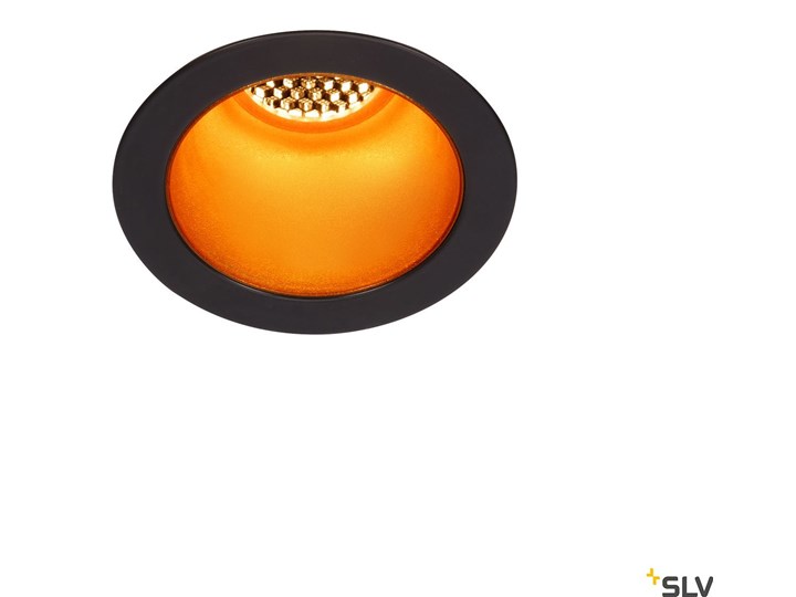 HORN MAGNA, lampa sufitowa wpuszczana LED, kolor czarny/złoty 3000K 25° Oprawa led Oprawa stropowa Oprawa wpuszczana Kategoria Oprawy oświetleniowe