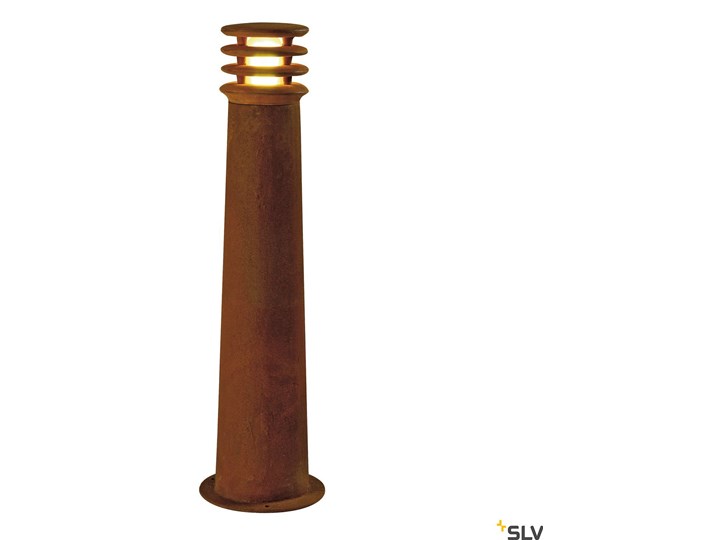 RUSTY 70, lampa podłogowa, LED, 3000K, okrągła, żelazo zardzewiałe, Ø/W 19/70 cm Kategoria Lampy ogrodowe Kolor Brązowy