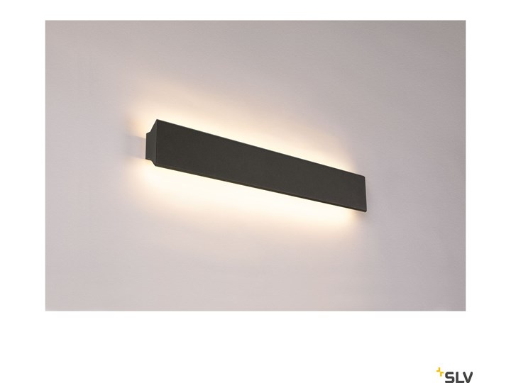 DIRETO 60 WL, wewnętrzna lampa ścienna natynkowa LED, czarna, przełącznik CCT 2700/3000 K Oprawa stropowa Oprawa led Oprawa ścienna Kolor Czarny Kategoria Oprawy oświetleniowe