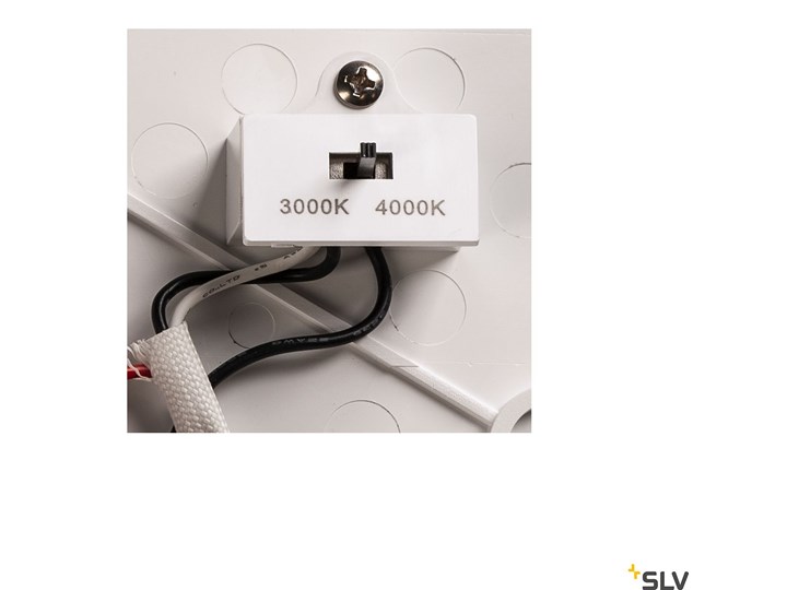 RUBA 27 CW, lampa ścienna i sufitowa natynkowa LED, kolor biały, przełącznik CCT, 3000/4000 K Lampa sufitowa Kinkiet ogrodowy Lampa LED Kategoria Lampy ogrodowe