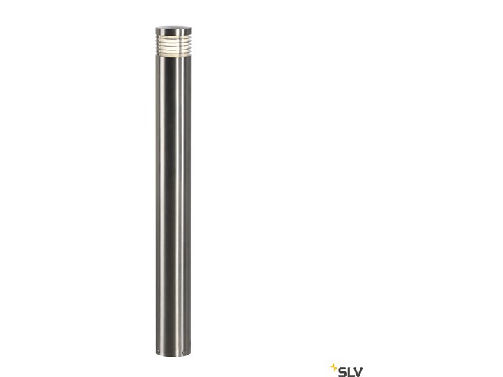 VAP SLIM 90, lampa podłogowa, TC-TSE, IP44, stal nierdzewna szczotkowana, Ø/W 10/90 cm, maks. 20W Kategoria Lampy ogrodowe Kolor Szary