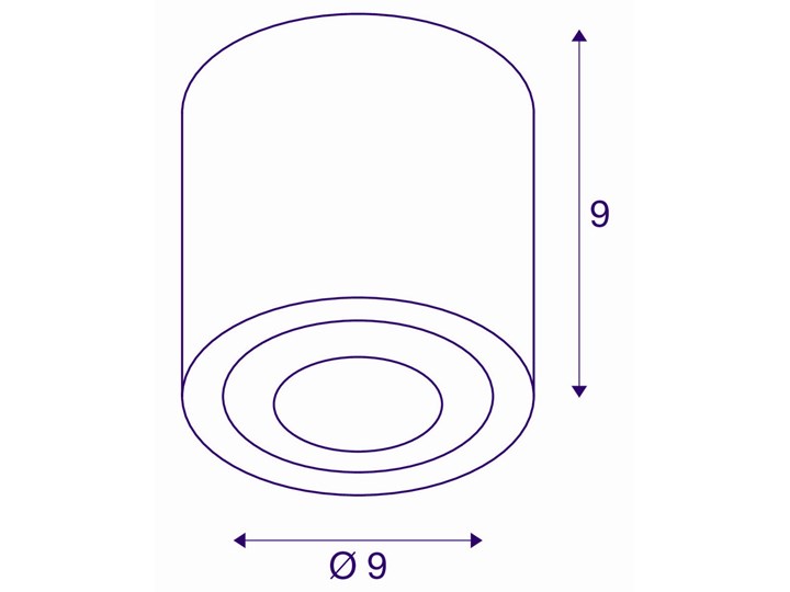 OCULUS CL, wewnętrzna oprawa sufitowa natynkowa LED, czarna, płynna zmiana temperatury DIM-TO-WARM, 2000-3000 K Oprawa stropowa Oprawa led Kolor Czarny