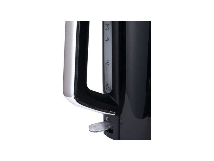 Czajnik elektryczny z termoregulacją CONCEPT BLACK 1,7 l czarny Tworzywo sztuczne Stal Regulacja temperatury Moc grzałki 2200 W