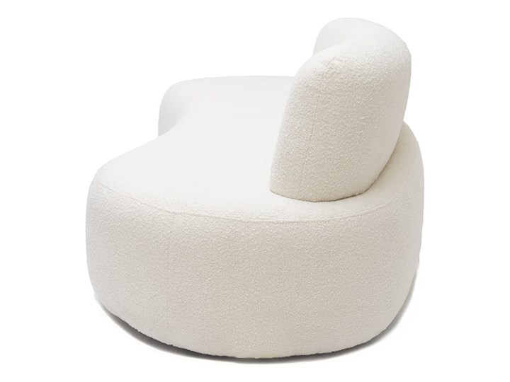 Półokrągła Sofa Boucle object050 Głębokość 106 cm Szerokość 230 cm Nerka Materiał obicia Tkanina