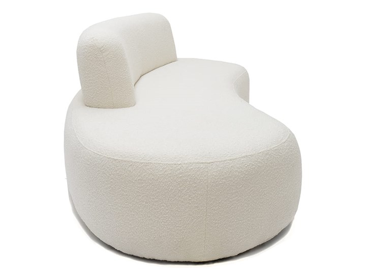 Półokrągła Sofa Boucle object050 Nerka Głębokość 106 cm Szerokość 230 cm Nóżki Bez nóżek