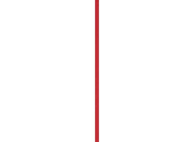 Zasłona OXFORD z kółkami 140x260 cm - Homla Poliester Kolor Czerwony