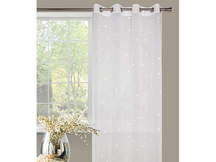 Firana AMARE z kółkami 140x260 cm - Homla 260x140 cm Poliester Typ Firany gotowe Wzór Dla dzieci