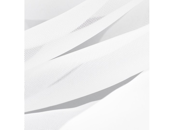 Firana DIANA z taśmą 290x160 cm - Homla Poliester Woal Kolor Biały