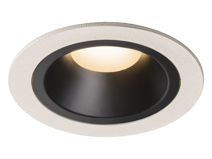 NUMINOS® DL M, wewnętrzna oprawa sufitowa wpuszczana LED, biała/czarna 3000 K 20°, zawiera sprężyny liściaste Oprawa led Oprawa stropowa Oprawa wpuszczana Kolor Biały