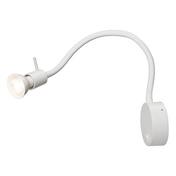 DIO FLEX PLATE QPAR51 WL, lampa ścienna natynkowa, kolor biały