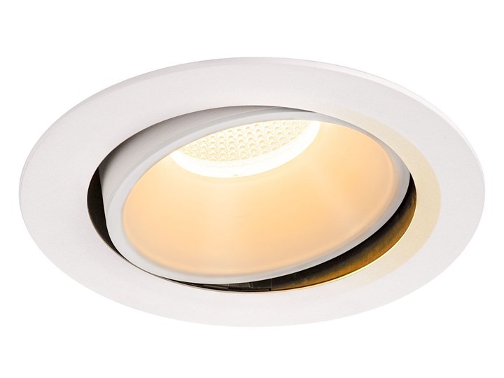NUMINOS® MOVE DL XL, wewnętrzna oprawa sufitowa wpuszczana LED, biała/biała 2700 K 20° obrotowa i po ...