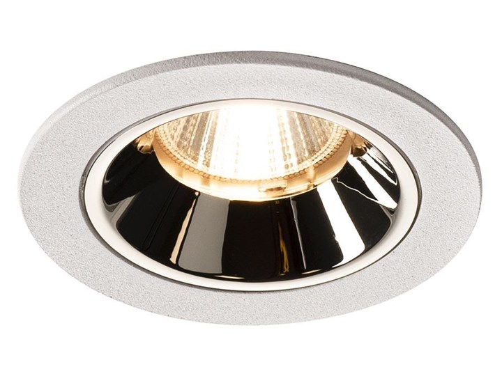 NUMINOS® DL S, wewnętrzna oprawa sufitowa wpuszczana LED, biała/chrom 2700 K 55°, zawiera sprężyny liściaste Oprawa wpuszczana Oprawa stropowa Kolor Biały Oprawa led Kategoria Oprawy oświetleniowe
