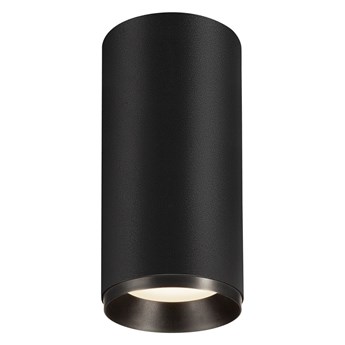NUMINOS® CL DALI L, wewnętrzna oprawa sufitowa natynkowa LED, czarna/czarna 4000 K 36°