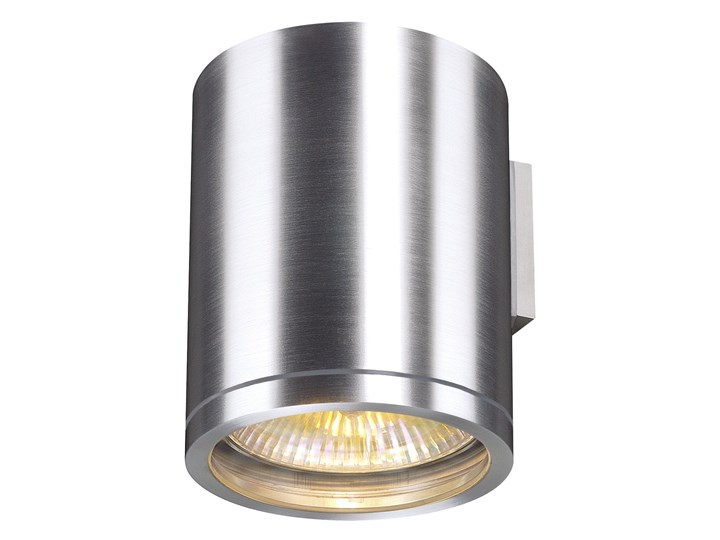 ROX WALL OUT, QPAR11, lampa ścienna, szczotkowane aluminium, maks. 50W, IP44 Kinkiet ogrodowy Lampa sufitowa Kategoria Lampy ogrodowe