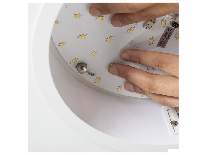 MEDO 30 EL, lampa sufitowa LED do wbudowania, wewnętrzna, wersja z ramą, kolor biały, 3000/4000K Oprawa led Oprawa stropowa Kategoria Oprawy oświetleniowe