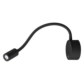 DIO FLEX PLATE LED, lampa ścienna natynkowa LED, kolor czarny, 4000K