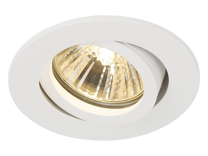 NEW TRIA 68, okrągła, lampa sufitowa wpuszczana, QPAR51, kolor biały, 50W Oprawa wpuszczana Oprawa halogenowa Okrągłe Oprawa stropowa Kategoria Oprawy oświetleniowe