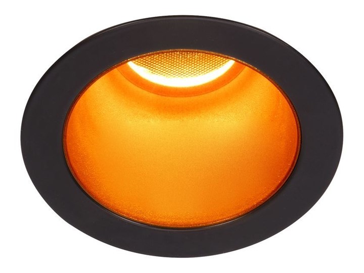 HORN MAGNA, lampa sufitowa wpuszczana LED, kolor czarny/złoty 3000K 25°