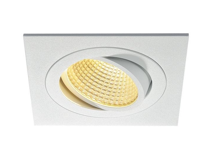 NEW TRIA 1 SET, lampa wpuszczana, jednopunktowa, LED, 2700K, kwadratowa, biała, 38°, 16W, z zasilaczem i sprężynami zaciskowymi Oprawa led Oprawa wpuszczana Kwadratowe Okrągłe Oprawa stropowa Kolor Biały Kategoria Oprawy oświetleniowe