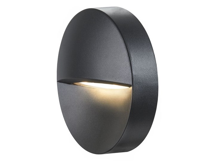 DOWNUNDER OUT, round WL, oprawa ścienna LED, kolor antracytowy, 3000K Lampa LED Kinkiet ogrodowy Kolor Czarny