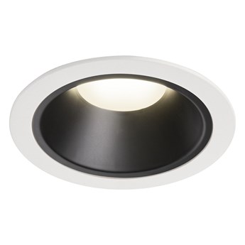 NUMINOS® DL XL, wewnętrzna oprawa sufitowa wpuszczana LED, biała/czarna, 4000 K 20°