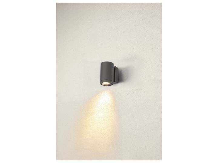 ENOLA ROUND M, single, zewnętrzna oprawa ścienna do nabudowania LED, kolor antracytowy Kolor Czarny Kinkiet ogrodowy Lampa LED Lampa sufitowa Kategoria Lampy ogrodowe