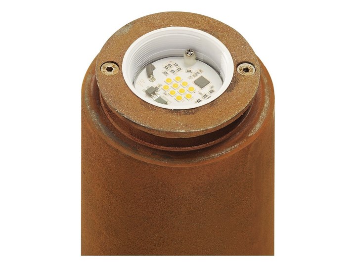 RUSTY 40, lampa podłogowa, LED, 3000K, okrągła, żelazo zardzewiałe, Ø/W 19/40 cm Kategoria Lampy ogrodowe Kolor Beżowy