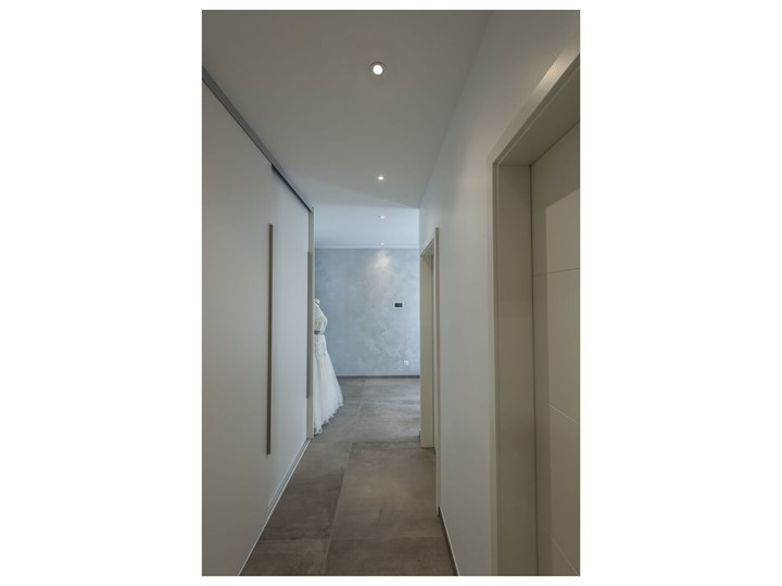 NEW TRIA 68, okrągła, lampa sufitowa wpuszczana, QPAR51, kolor biały, 50W Okrągłe Oprawa halogenowa Oprawa wpuszczana Oprawa stropowa Kategoria Oprawy oświetleniowe