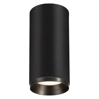NUMINOS® CL DALI M, wewnętrzna oprawa sufitowa natynkowa LED, czarna/czarna 4000 K 60°