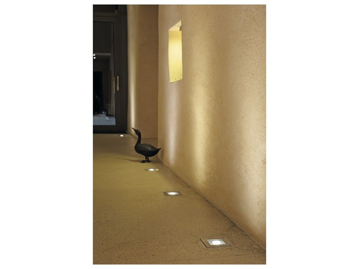DASAR 70, lampa podłogowa wpuszczana, QPAR51, IP67, kwadratowa, stal nierdzewna 304, maks. 35W Kategoria Lampy ogrodowe
