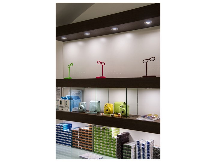 NEW TRIA 68, lampa wpuszczana, LED, 3000K, okrągła, szczotkowane aluminium, 38°, 12W, z zasilaczem i sprężynami zaciskowymi Oprawa wpuszczana Oprawa led Okrągłe Kwadratowe Oprawa stropowa Kategoria Oprawy oświetleniowe