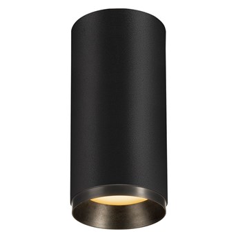 NUMINOS® CL PHASE M, wewnętrzna oprawa sufitowa natynkowa LED, czarna/czarna 2700 K 36°