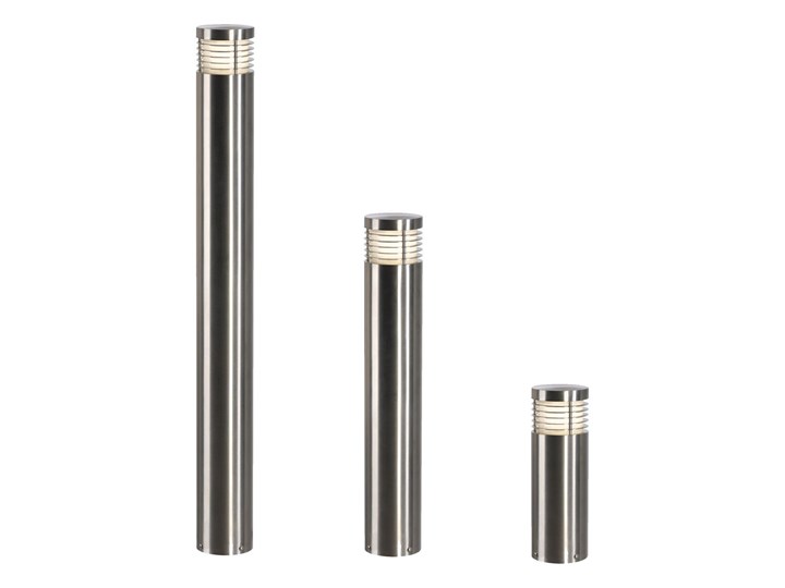 VAP SLIM 30, lampa podłogowa, TC-TSE, IP44, stal nierdzewna szczotkowana, Ø/W 10/30 cm, maks. 20W Kategoria Lampy ogrodowe Kolor Szary