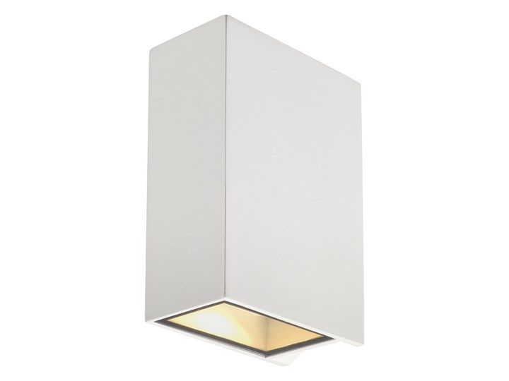QUAD 2 XL, lampa ścienna, LED, 3000K, IP44, kwadratowa, up/down, biała, 3,2W