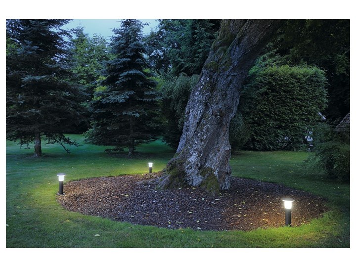 ALPA MUSHROOM 45, lampa podłogowa, TC-(D,H,T,Q)SE, IP55, kamienna szara, Ø/W 16/40 cm, maks. 24W Kategoria Lampy ogrodowe Kolor Szary