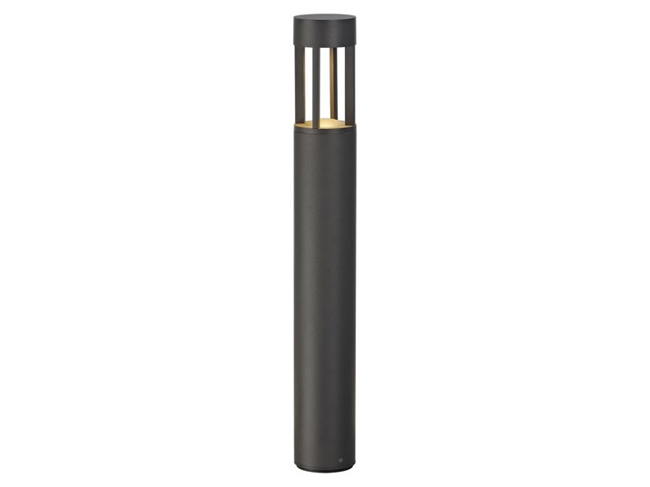 SLOTS 65, lampa podłogowa, LED, 3000K, okrągła, antracytowa, Ø/W 9/66,5 cm, 6,3W Kolor Czarny