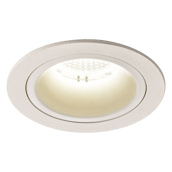 NUMINOS® DL M, wewnętrzna oprawa sufitowa wpuszczana LED, biała/biała 4000 K 55°, zawiera sprężyny liściaste