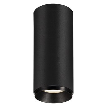 NUMINOS® CL PHASE S, wewnętrzna oprawa sufitowa natynkowa LED, czarna/czarna 4000 K 60°