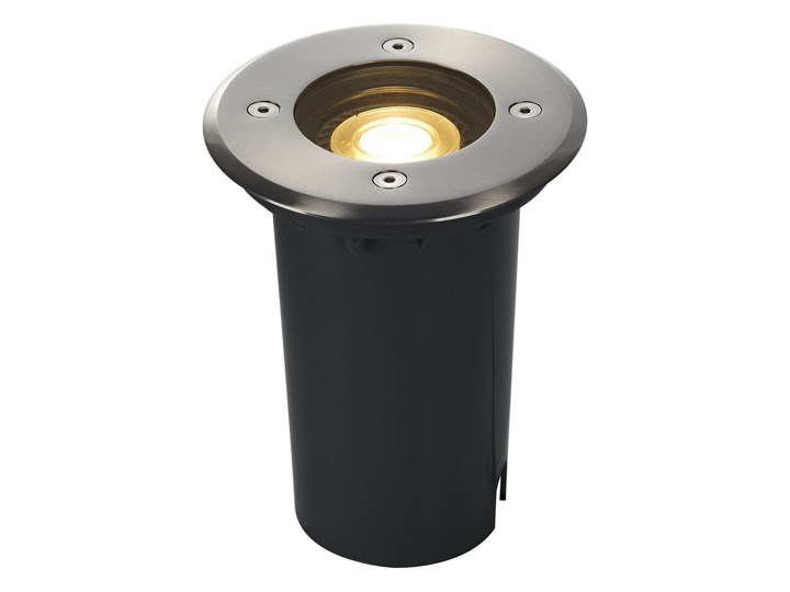 SOLASTO 120, lampa podłogowa wpuszczana, LED GU19 51 mm, IP67, okrągła, stal nierdzewna, maks. 6W Kategoria Lampy ogrodowe Kolor Szary