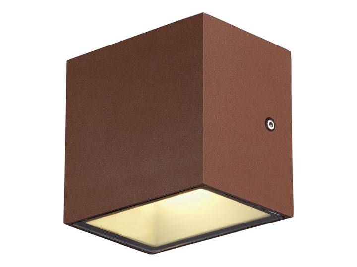 SITRA S WL SINGLE, zewnętrzna oprawa ścienna do nabudowania LED, kolor rdzy, przełącznik CCT, 3000/4000 K Lampa LED Kategoria Lampy ogrodowe Kinkiet ogrodowy Kolor Brązowy
