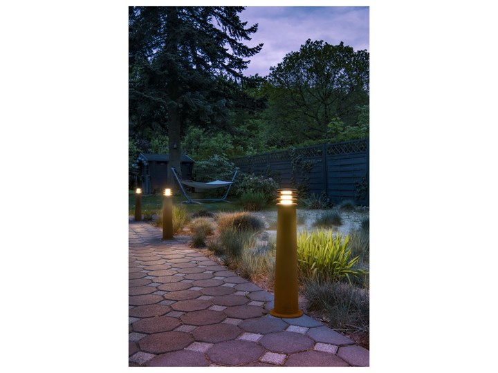 RUSTY 70, lampa podłogowa, LED, 3000K, okrągła, żelazo zardzewiałe, Ø/W 19/70 cm Kategoria Lampy ogrodowe