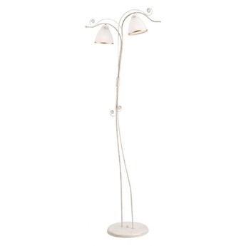 Lampa podłogowa RETRO II 2xE27/60W/230V biały