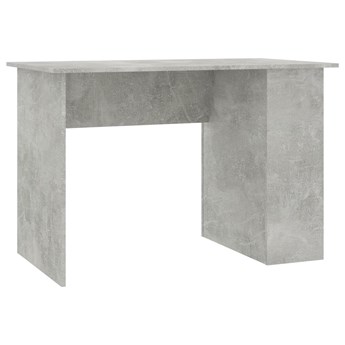 vidaXL Biurko, szarość betonu, 110x60x73 cm, płyta wiórowa