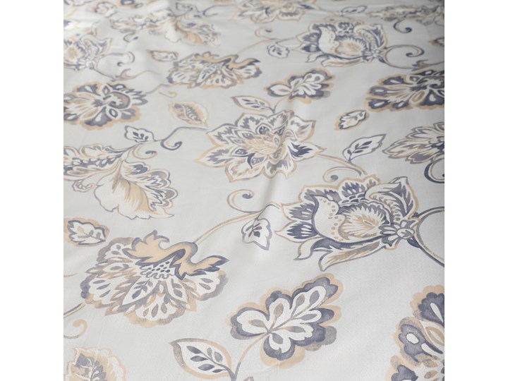 Komplet pościeli RUKKI satynowej wzór boho 200x220 cm - Homla 70x80 cm Bawełna Satyna Kolor Szary