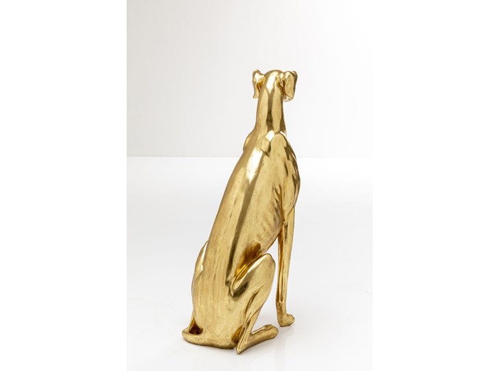 Dekoracja stojąca Greyhound Bruno 44x80 cm złota Kategoria Figury i rzeźby Kolor Złoty